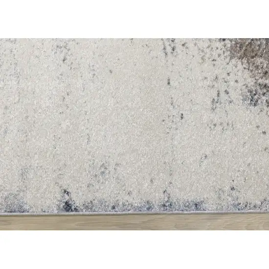 Blue And Cream Area Rug Photo 5