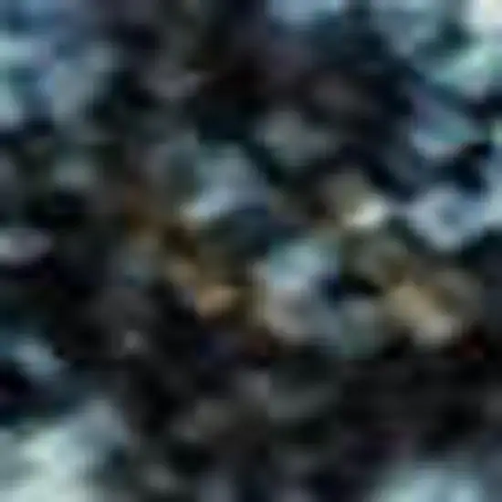 Blue And Gold Floral Washable Area Rug With UV Protection Photo 2