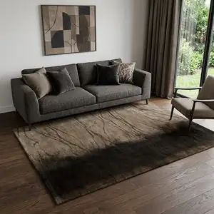 Photo of Blue And Gray Abstract Area Rug