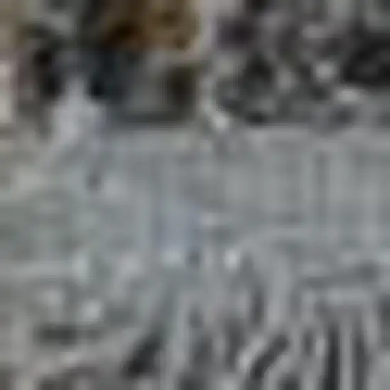 Blue And Gray Abstract Distressed Area Rug Photo 4