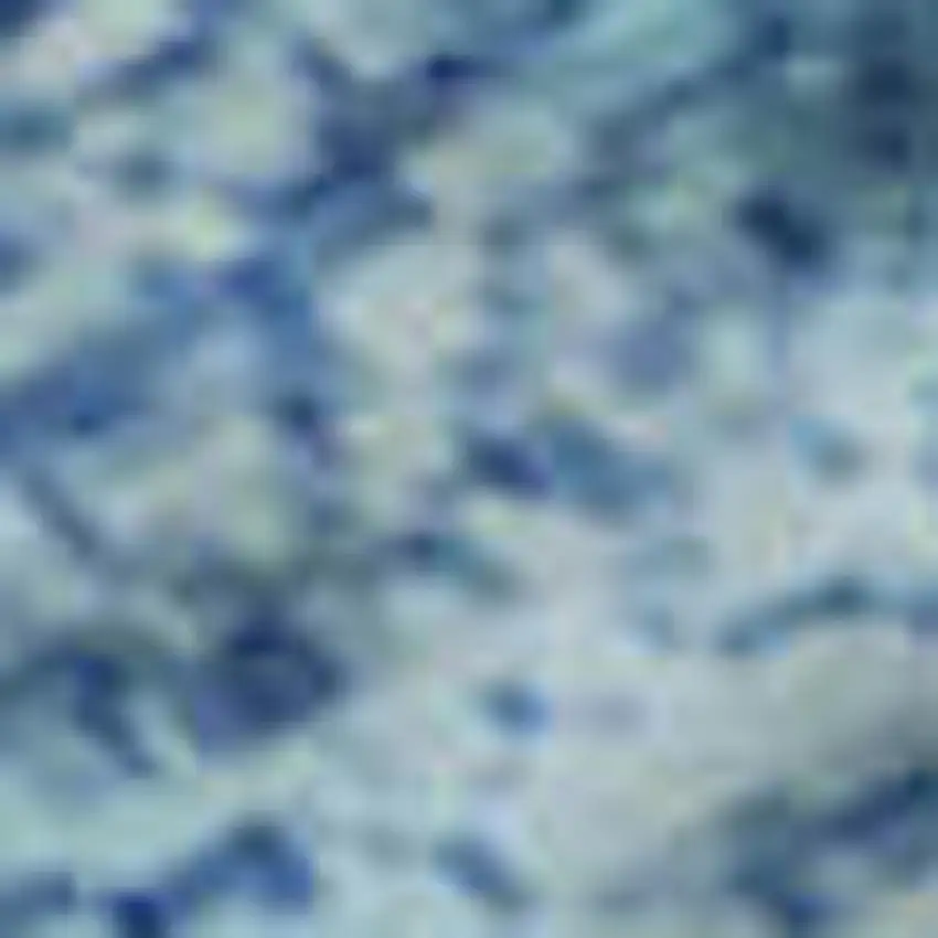 Blue And Gray Abstract Washable Area Rug With UV Protection Photo 1