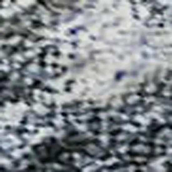 Blue And Gray Abstract Washable Area Rug With UV Protection Photo 2