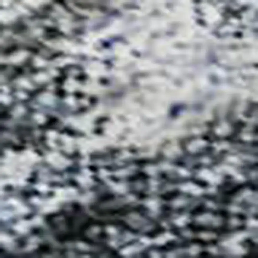 Blue And Gray Abstract Washable Area Rug With UV Protection Photo 2