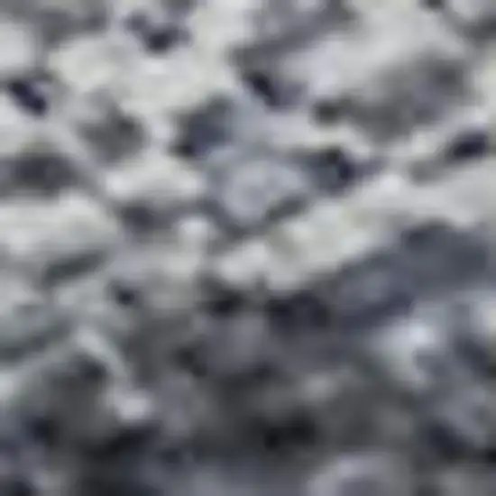 Blue And Gray Abstract Washable Area Rug With UV Protection Photo 2