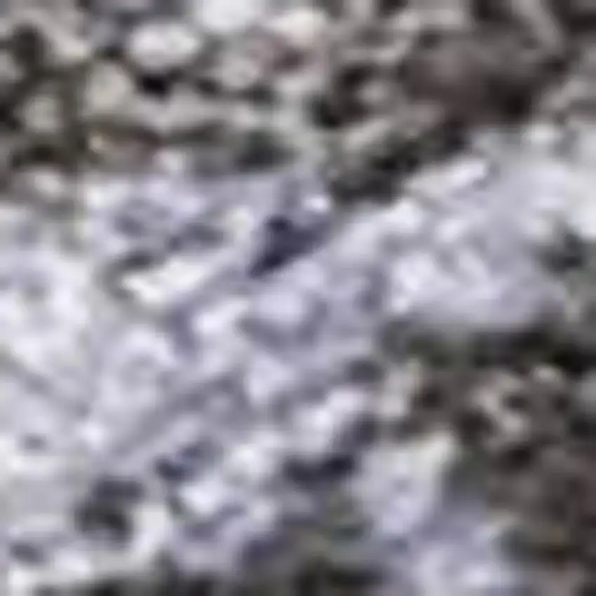 Blue And Gray Abstract Washable Indoor Outdoor Area Rug Photo 2