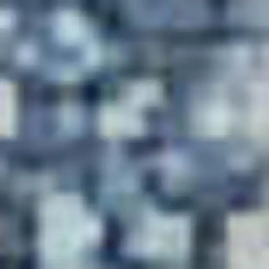 Blue And Gray Geometric Washable Area Rug With UV Protection Photo 1