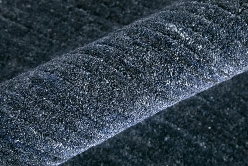 Blue And Gray Handmade Indoor Outdoor Area Rug Photo 6