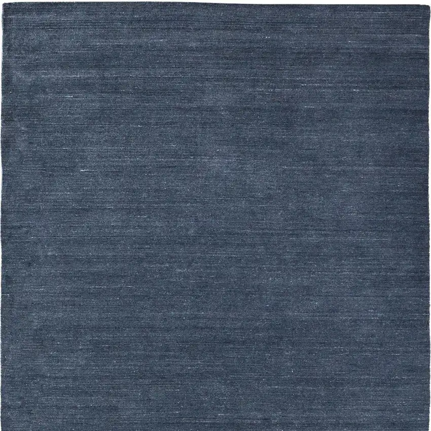 Blue And Gray Handmade Indoor Outdoor Area Rug Photo 3