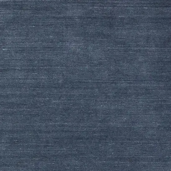 Blue And Gray Handmade Indoor Outdoor Area Rug Photo 2