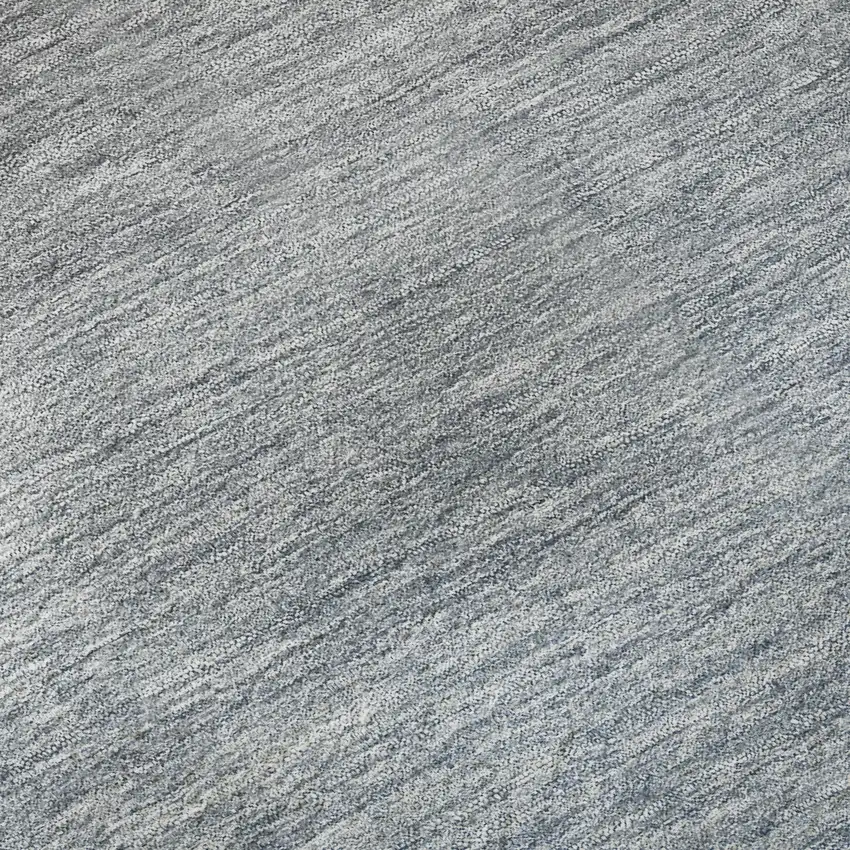 Blue And Gray Ombre Washable Area Rug With UV Protection Photo 9