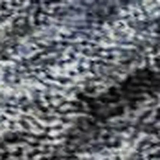 Blue And Gray Striped Washable Area Rug With UV Protection Photo 2