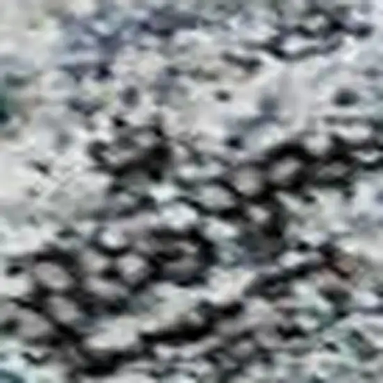 Blue And Gray Tribal Washable Area Rug With UV Protection Photo 2