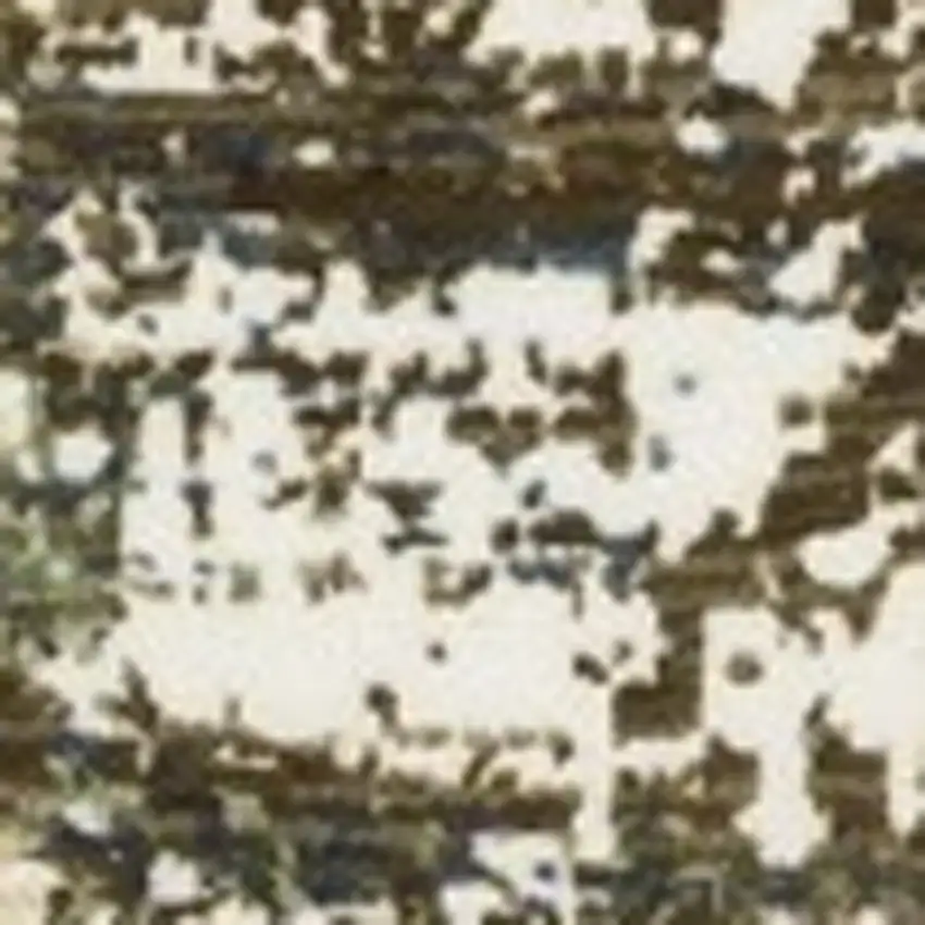 Blue And Green Abstract Area Rug Photo 5