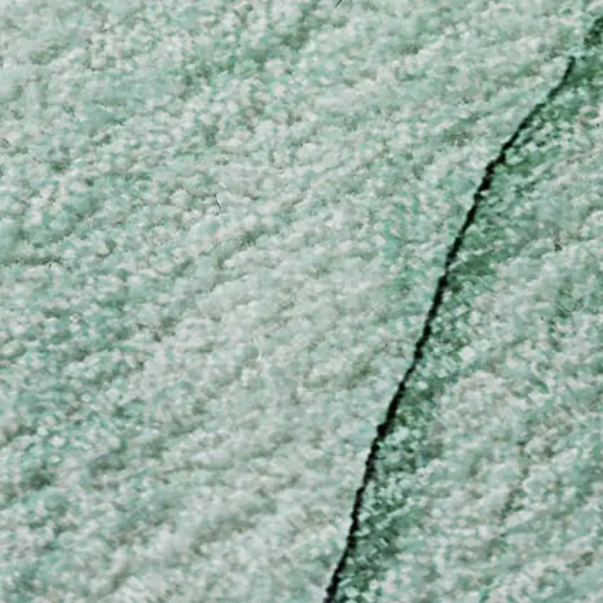 Blue And Green Abstract Washable Area Rug With UV Protection Photo 5