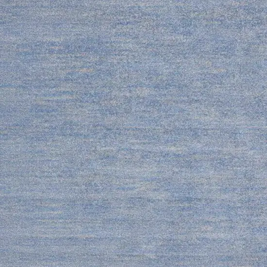 Blue And Gray Square Indoor Outdoor Area Rug Photo 7