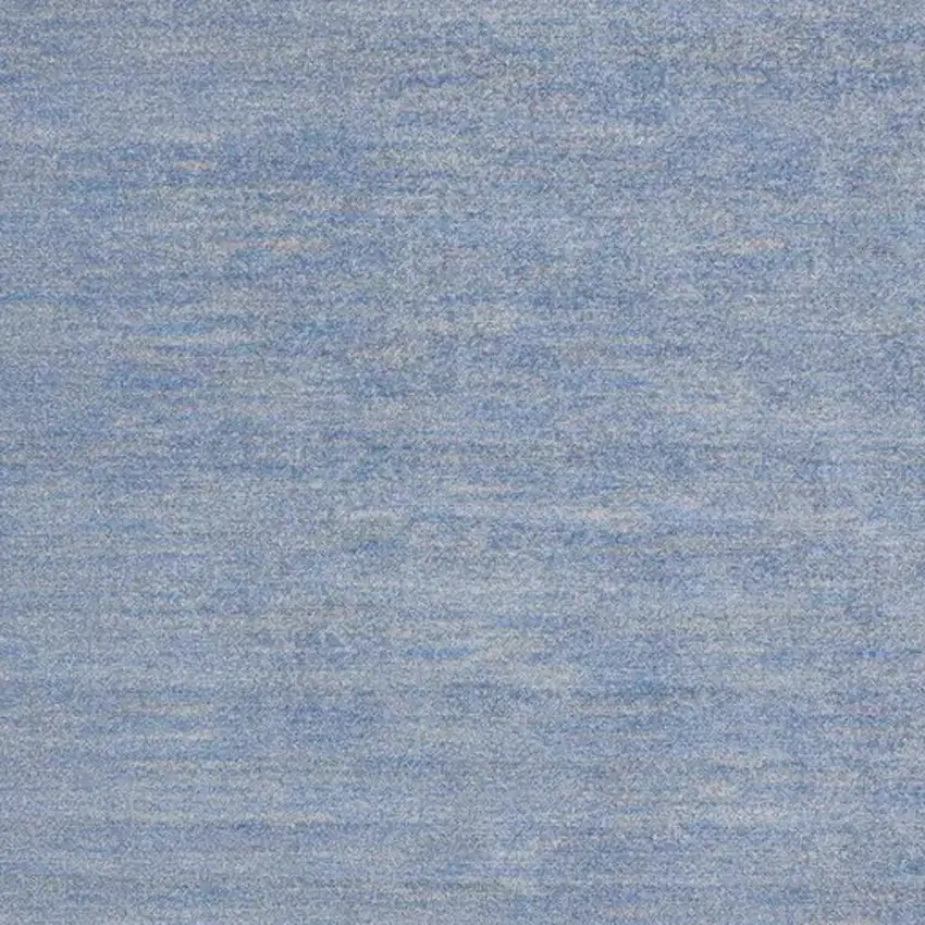 Blue And Gray Square Indoor Outdoor Area Rug Photo 7