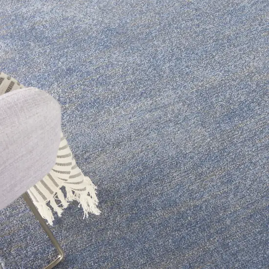 Blue And Gray Indoor Outdoor Area Rug Photo 4