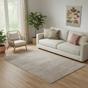 Photo of Blue And Ivory Abstract Area Rug