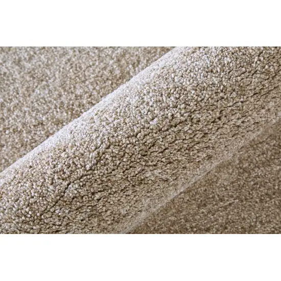 Blue And Ivory Abstract Area Rug Photo 7