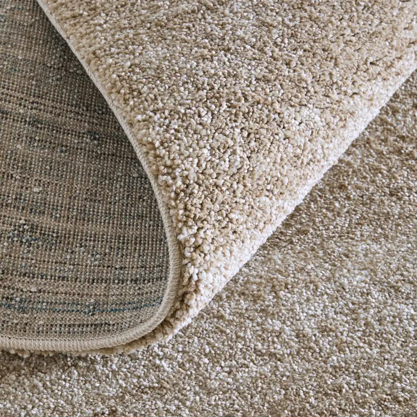 Blue And Ivory Abstract Area Rug Photo 9