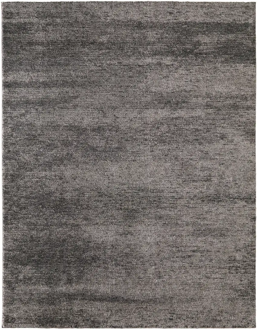 Blue And Ivory Abstract Area Rug Photo 2