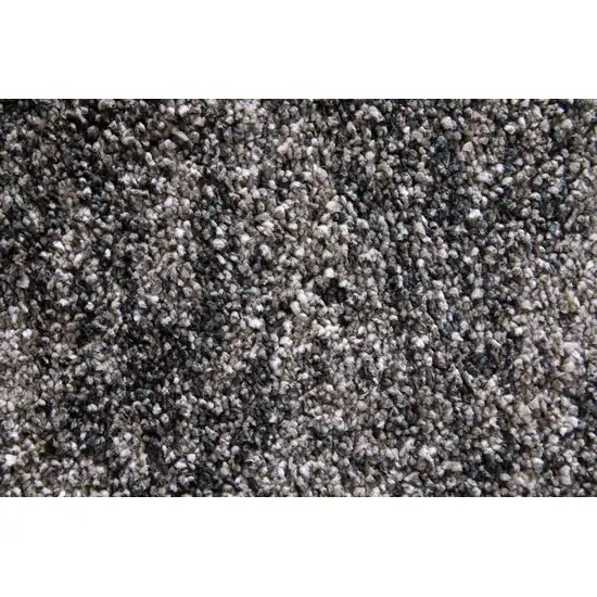 Blue And Ivory Abstract Area Rug Photo 8