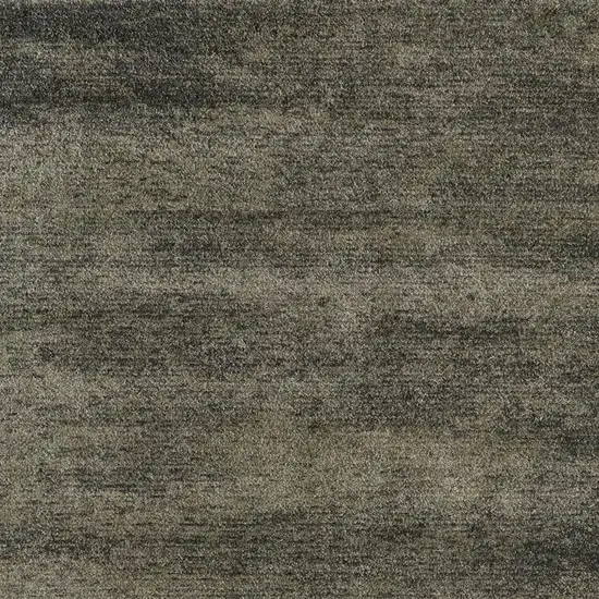 Blue And Ivory Abstract Area Rug Photo 3