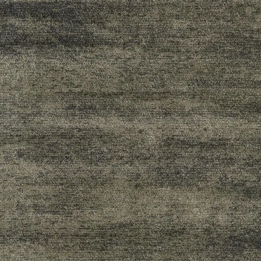 Blue And Ivory Abstract Area Rug Photo 3