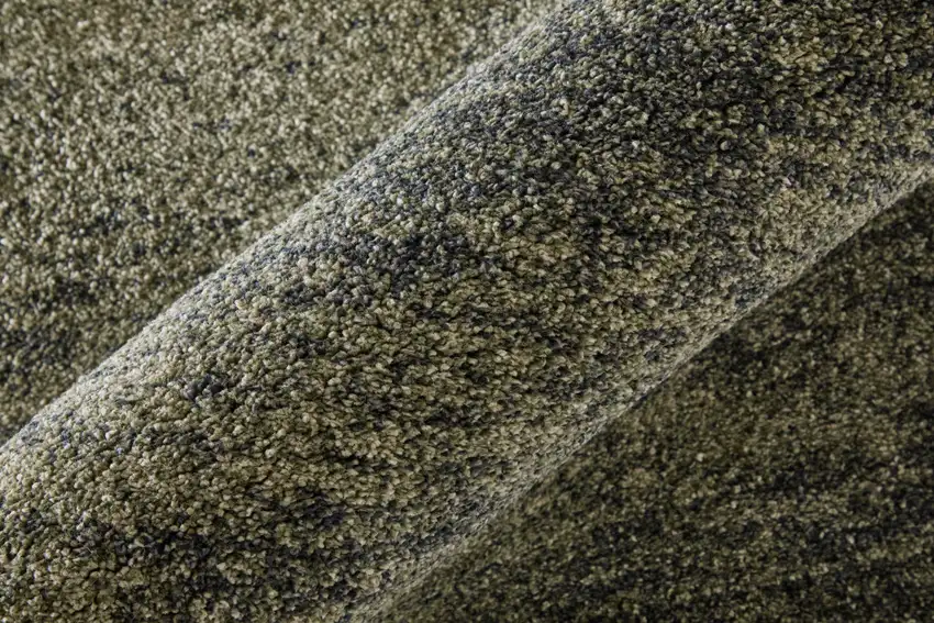 Blue And Ivory Abstract Area Rug Photo 7