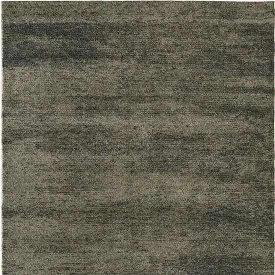 Blue And Ivory Abstract Area Rug Photo 4