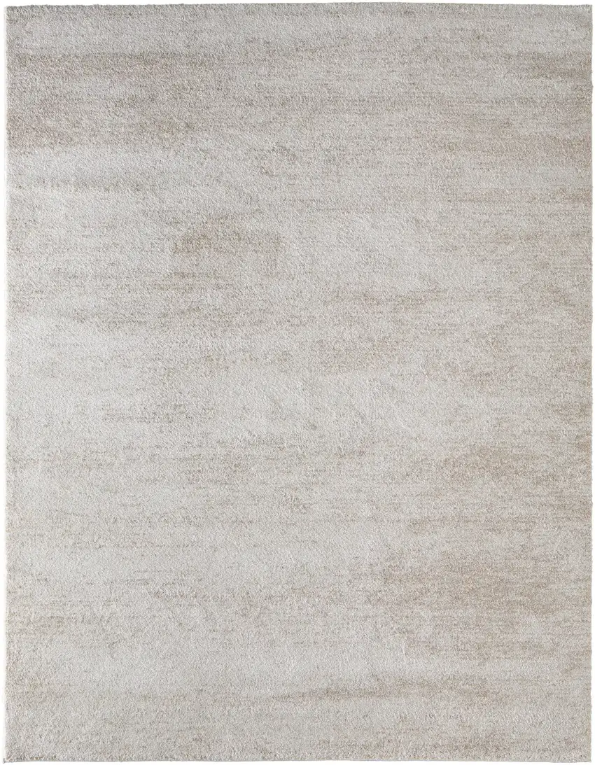 Blue And Ivory Abstract Area Rug Photo 3