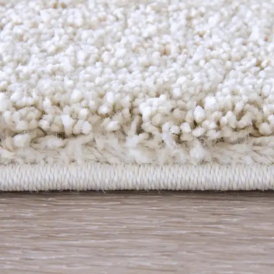 Blue And Ivory Abstract Area Rug Photo 2