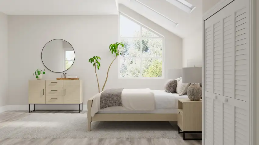 Blue And Ivory Abstract Area Rug Photo 4