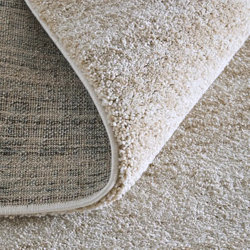 Blue And Ivory Abstract Area Rug Photo 9