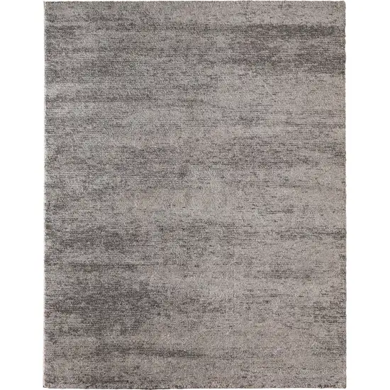 Blue And Ivory Abstract Area Rug Photo 2