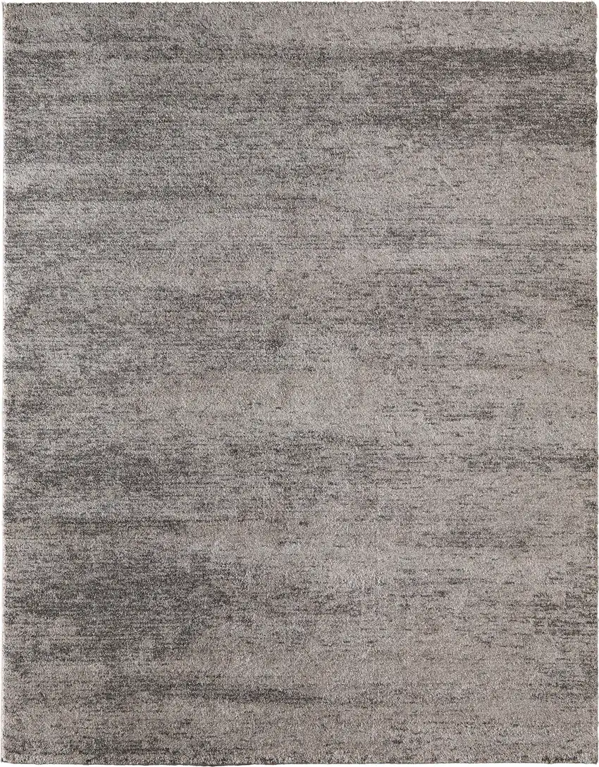 Blue And Ivory Abstract Area Rug Photo 2