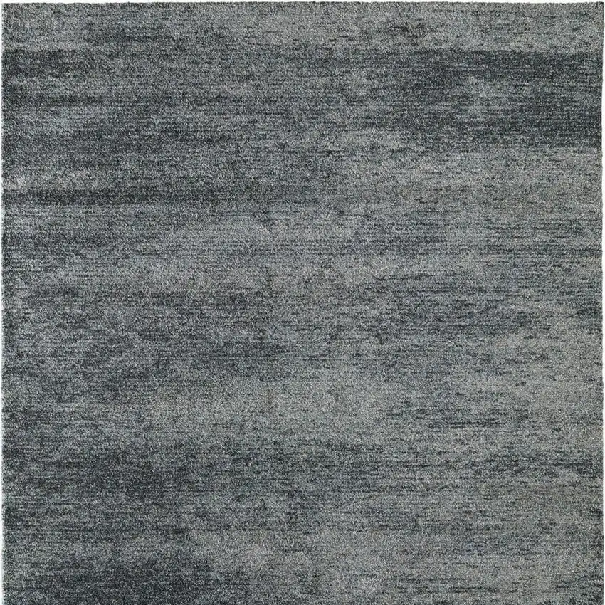 Blue And Ivory Abstract Area Rug Photo 4