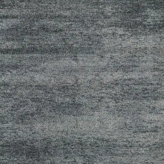 Blue And Ivory Abstract Area Rug Photo 3