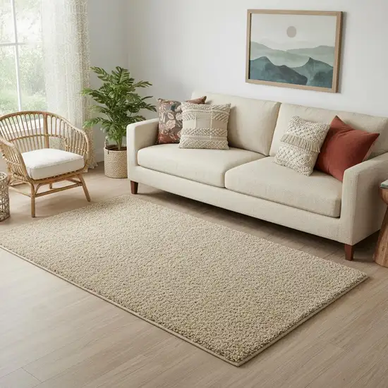 Blue And Ivory Abstract Area Rug Photo 1
