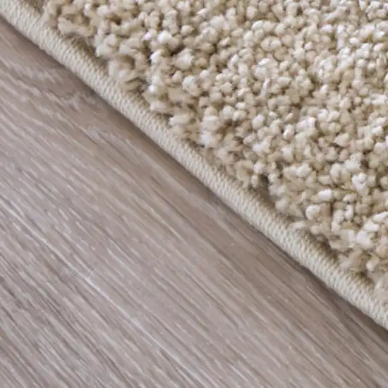 Blue And Ivory Abstract Area Rug Photo 3