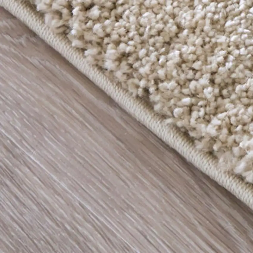 Blue And Ivory Abstract Area Rug Photo 3
