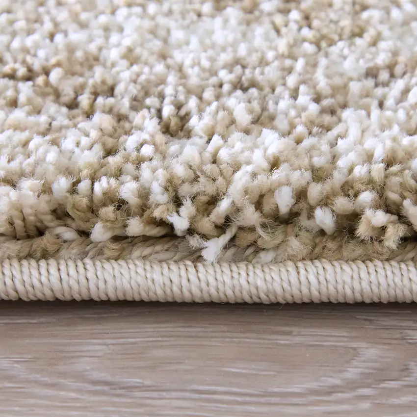 Blue And Ivory Abstract Area Rug Photo 2