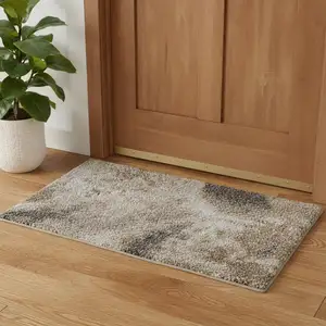 Photo of Blue And Ivory Abstract Area Rug