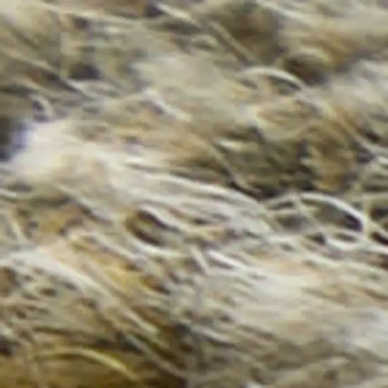 Blue And Ivory Abstract Hand Tufted Area Rug Photo 2