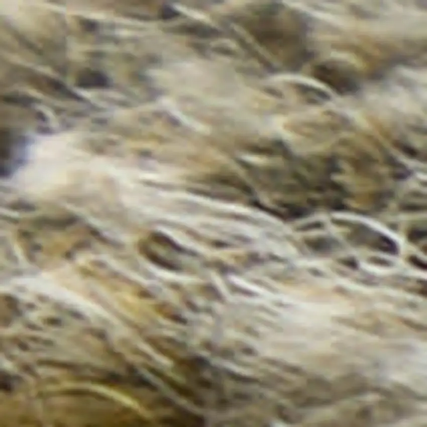 Blue And Ivory Abstract Hand Tufted Area Rug Photo 2