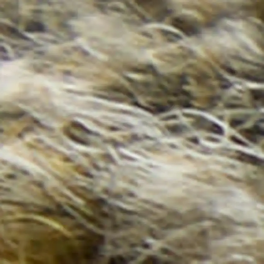 Blue And Ivory Abstract Hand Tufted Area Rug Photo 2