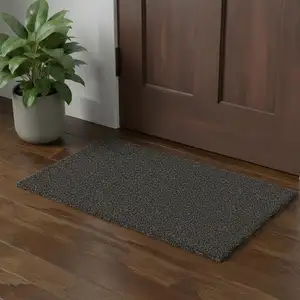 Photo of Blue And Ivory Abstract Hand Woven Area Rug