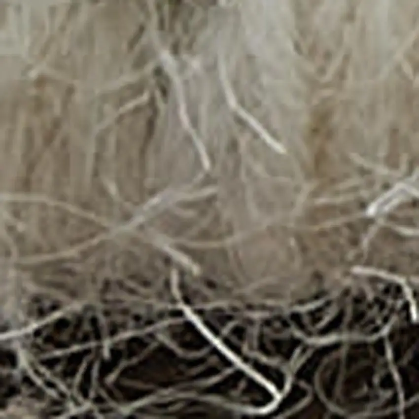 Blue And Ivory Abstract Hand Woven Area Rug Photo 3