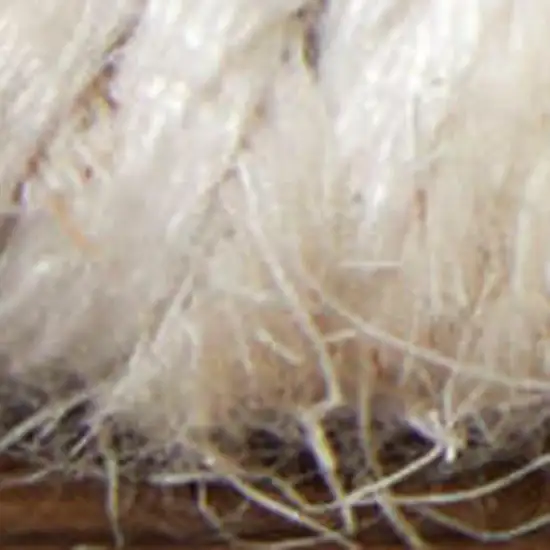 Blue And Ivory Abstract Hand Woven Area Rug Photo 3