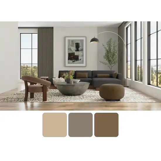 Blue And Ivory Abstract Hand Woven Area Rug Photo 6